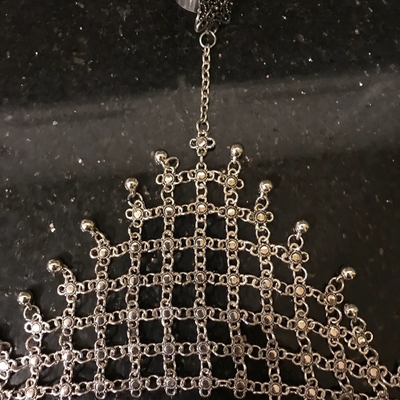 Boho tribal Hath Panja bracelet - Picture 5 of 8